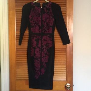 NWT Ted Baker Lace Panel Bodycon Dress
